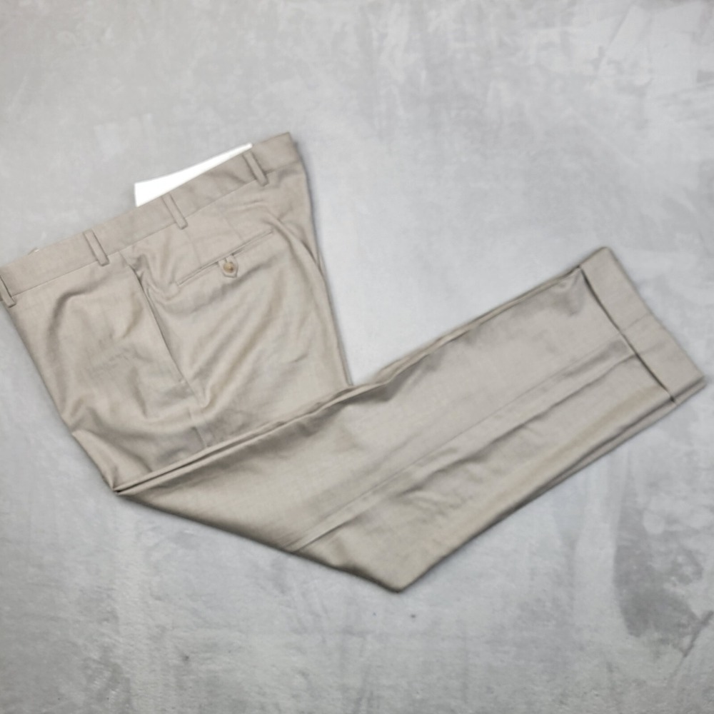 Paul Stuart Pants Men 38 Regular Dress Formal Slack Chino Trouser Commuter Adult